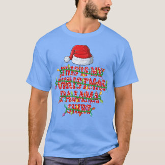 Das ist mein Weihnachts-Pajama-Shirt Xmas Lights F T-Shirt