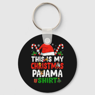 Das ist mein Weihnachts-Pajama-Spaß Schlüsselanhänger