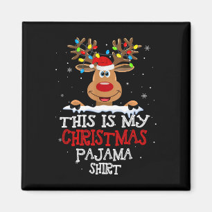 Das ist mein Weihnachts-Pajama-Spaß-Weihnachtsbaum Magnet
