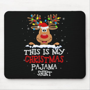 Das ist mein Weihnachts-Pajama-Spaß-Weihnachtsbaum Mousepad