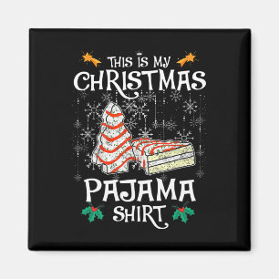 Das ist mein Weihnachts-Pajama-Spaß-Weihnachtskuch Magnet