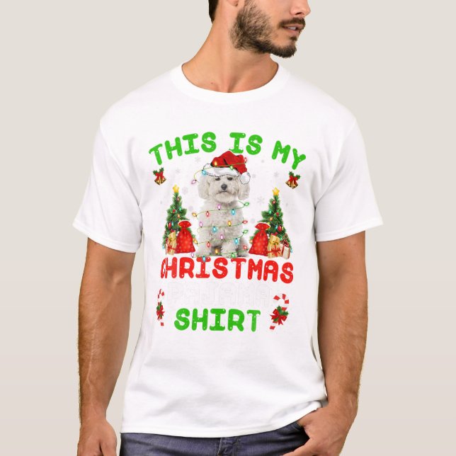 Das ist mein Weihnachts-Pajama T-Shirt (Vorderseite)