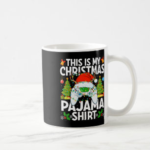 Das ist mein Weihnachts-Pajama-Video-Gamer-Weihnac Kaffeetasse