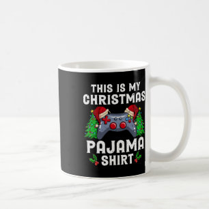 Das ist mein Weihnachts-Pajama-Weihnachtsmannmütze Kaffeetasse