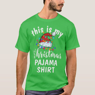 Das ist mein Weihnachts Pajama Xmas Lights Funny H T-Shirt