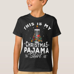Das ist mein Weihnachts-Pyjama-Disc-Golf-Spieler-S T-Shirt