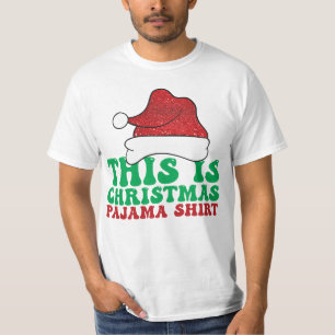 Das ist mein Weihnachts-Pyjama-Shirt Weihnachten  T-Shirt