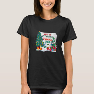 Das ist mein Weihnachts-Pyjama  Weihnachtsmann Xma T-Shirt