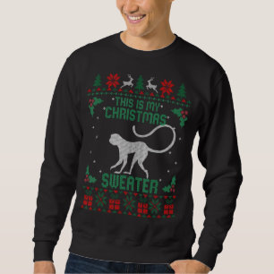 Das ist mein Weihnachts-Sweater-Affe hässlich Weih Sweatshirt