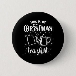 Das ist mein Weihnachts-Tea-Shirt Lustiger Tee-Lie Button