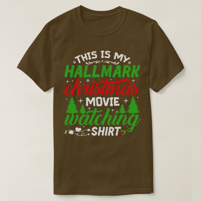 Das ist mein Weihnachts-Watching TShirt 1 (Design vorne)
