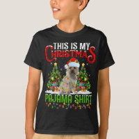 Das ist mein Weihnachtsfest Pajama Terrier Dog Wei