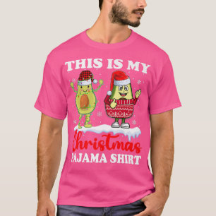 Das ist mein Weihnachtsfest PajamaAvocado T-Shirt