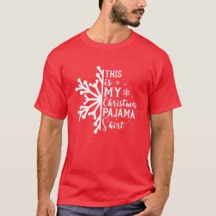 Das ist mein Weihnachtsfest Weihnachten Weihnachte T-Shirt