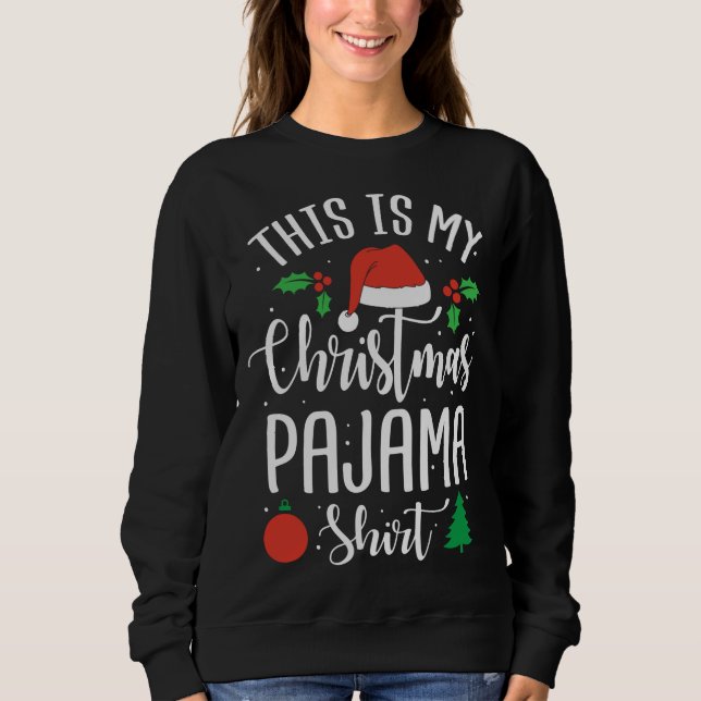 Das ist mein Weihnachtsgeschenk Sweatshirt (Vorderseite)