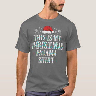 Das ist mein Weihnachtsjama T-Shirt