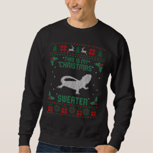 Das ist mein Weihnachtskraut, der bärtige Drache U Sweatshirt