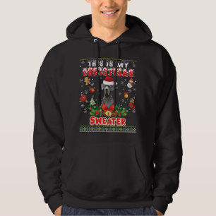 Das ist mein Weihnachtskrüger Großer Däne Hund Ugl Hoodie