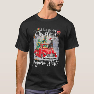 Das ist mein Weihnachtspajama Doberman Pinscher Do T-Shirt