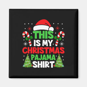 Das ist mein Weihnachtspajama Funny Xmas Pjs Men W Magnet