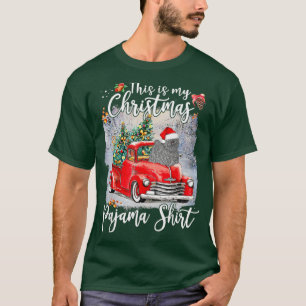 Das ist mein Weihnachtspajama Puli Xmas Hund Lover T-Shirt