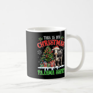 Das ist mein Weihnachtspyjama-Shirt Santa Hut Kuh Kaffeetasse