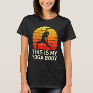 Das ist mein Yoga-Körper Guru Sport Workout USA fü T-Shirt