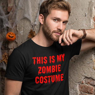 Das ist mein Zombie-Kostüm Halloween T-Shirt