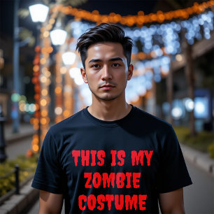 Das ist mein Zombie-Kostümkastenaufsteher T - Shir T-Shirt