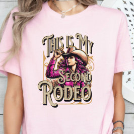 Das ist mein zweites Rodeo, Cowgirl Gift, Girl Bos T-Shirt