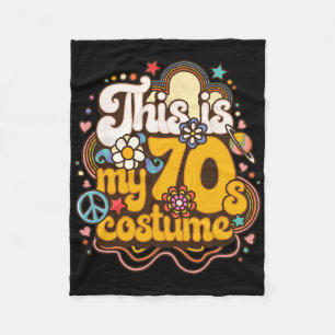Das ist meine 70er Costume Theme Party Hippie Retr Fleecedecke