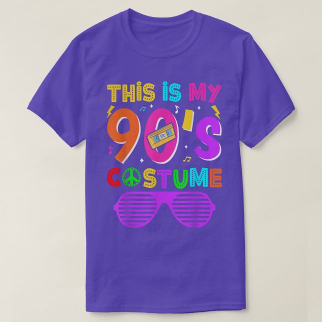 Das ist meine 90er-Costume Retro 90er Musik Theme  T-Shirt (Design vorne)