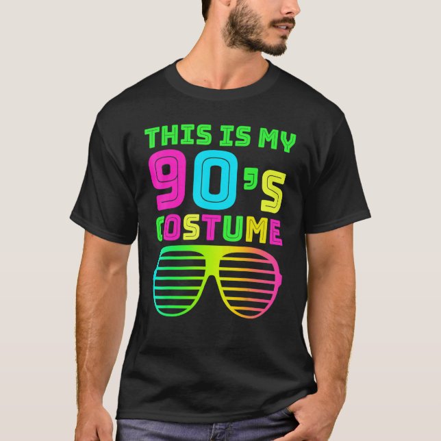 Das ist meine 90er-Costume Retro 90er Musik Theme  T-Shirt (Vorderseite)