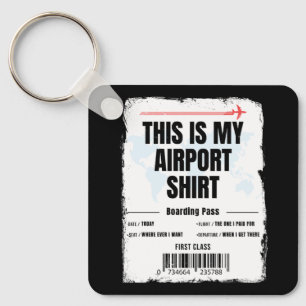 Das ist meine Airport Shirt Family Travel Schlüsselanhänger
