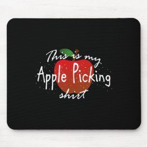 Das ist meine Apfelpflücke Fun fallernte Mousepad