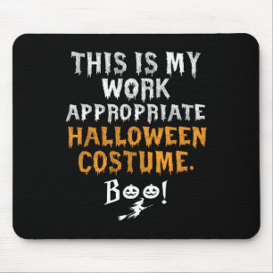Das ist meine Arbeit passend Halloween-Kostüm Boo Mousepad