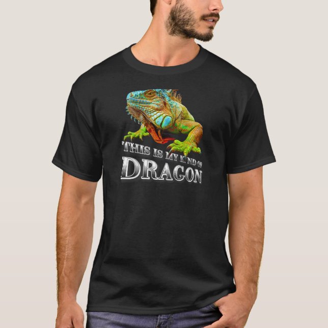 Das ist meine Art Drache T-Shirt (Vorderseite)