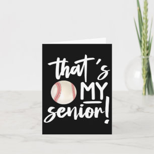 Das ist meine Baseball Senior Mama 2025 Softball S Karte