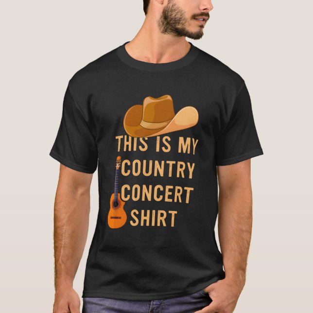Das ist meine Country Concertmusik T-Shirt (Vorderseite)