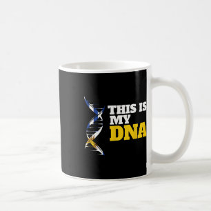Das Ist Meine Dna Stolze Ukrainische Patriotische Kaffeetasse