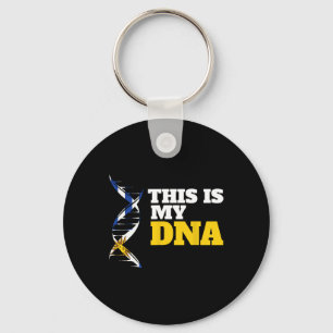 Das Ist Meine Dna Stolze Ukrainische Patriotische Schlüsselanhänger