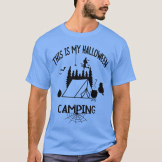 Das ist meine Familie Halloween Camping T-Shirt