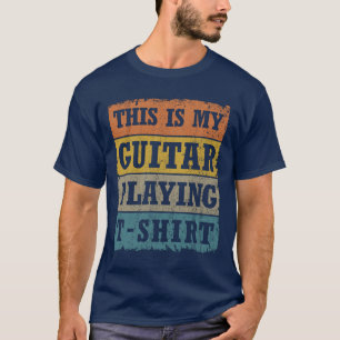 Das ist meine Gitarre, die T - Shirt Retro Music s