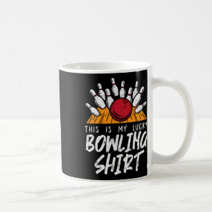 Das ist meine glückliche Bowling Shirt Bowler Play Kaffeetasse