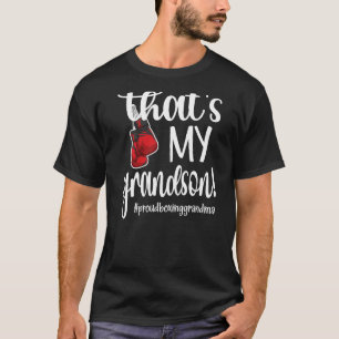 Das ist meine Grandson Proud Boxing Oma T-Shirt