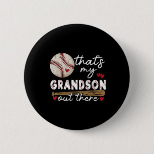 Das ist meine Großmutter da draußen Baseball-Großm Button