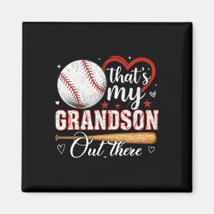 Das ist meine Großmutter da draußen Baseball-Moth Magnet