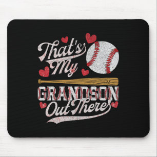 Das ist meine Großmutter da draußen Baseball-Moth Mousepad