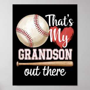 Das ist meine Großmutter da draußen Baseball-Moth Poster