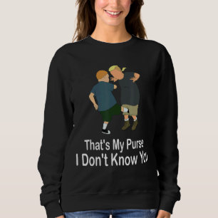 Das ist meine Handtasche, die ich dir mit Clark Pe Sweatshirt